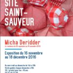 Flyer : Micha Deridder Site Saint-Sauveur Terres de Montaigu