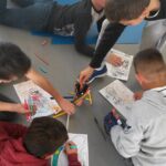 Photo : atelier scolaire Site Saint-Sauveur Terres de Montaigu