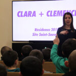 Photo : CC visite scolaire Site Saint-Sauveur Terres de Montaigu