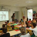 Photo : rencontre scolaires CL Site Saint-Sauveur Terres de Montaigu