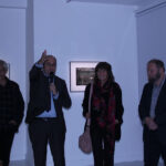 Photo : vernissage en présence DL Jonas Site Saint-Sauveur Terres de Montaigu