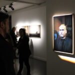 Photo : vue de l'exposition A terre au site Saint-Sauveur Terres de Montaigu